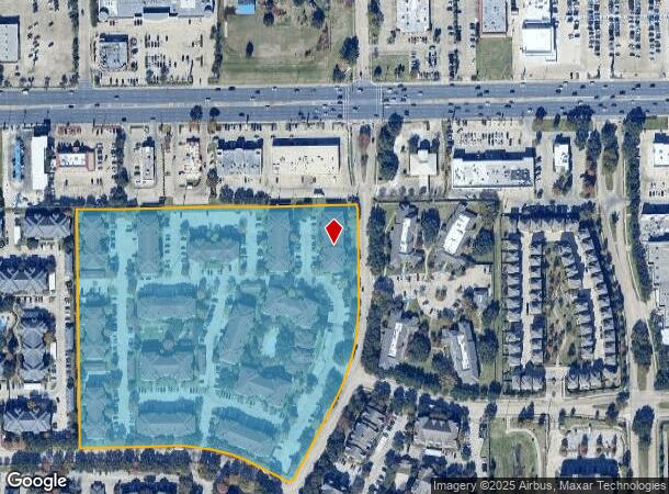  2840 Shadowbriar Dr, Houston, TX Parcel Map