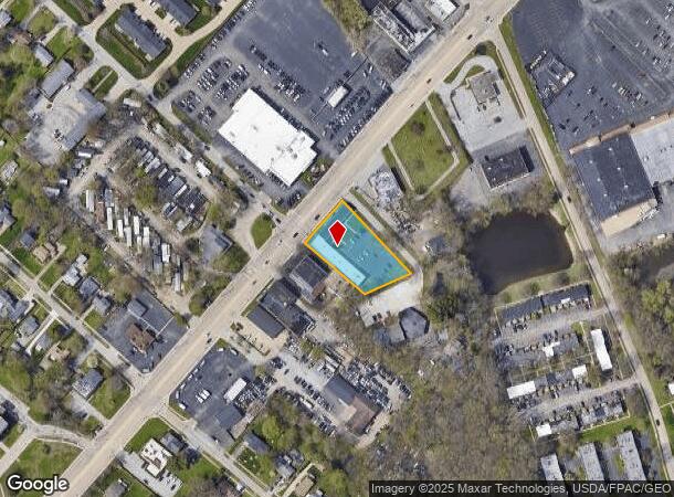  1701 Mentor Ave, Painesville, OH Parcel Map