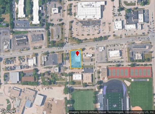  1201 Ogden Ave, Downers Grove, IL Parcel Map