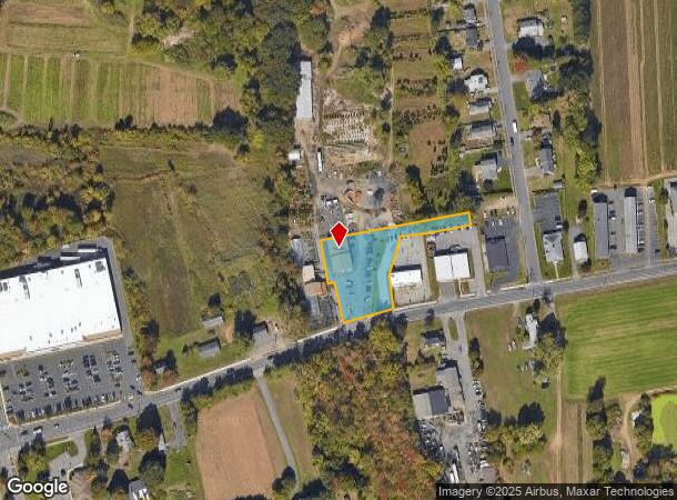  1226 Springfield St, Feeding Hills, MA Parcel Map