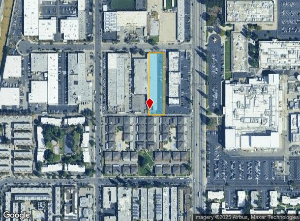 20928 Osborne St, Canoga Park, CA Parcel Map