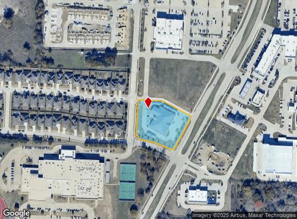  1501 N Hardin Blvd, Mckinney, TX Parcel Map