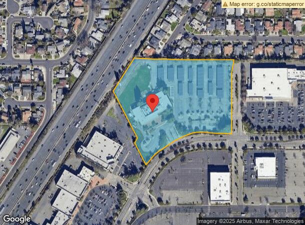  1550 Gateway Blvd, Fairfield, CA Parcel Map