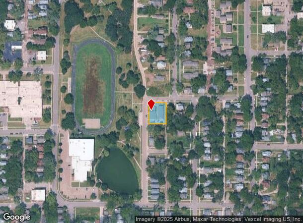  1019 Sw Douthitt Ave, Topeka, KS Parcel Map