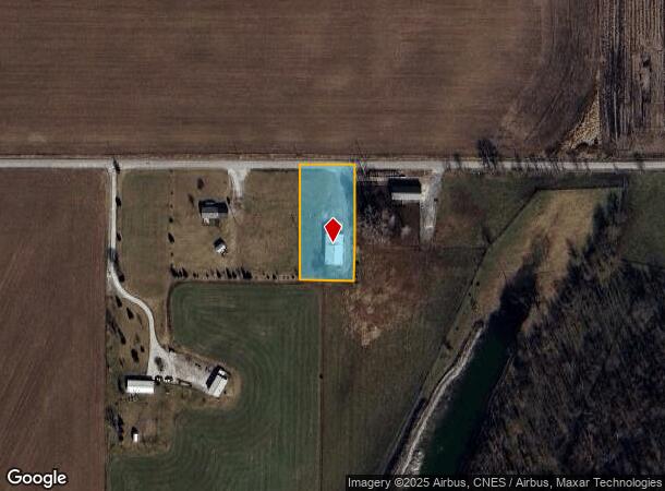 6484 W 585 N, Delphi, IN Parcel Map