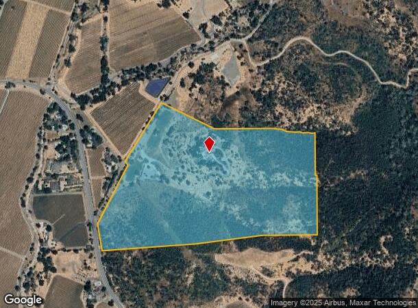 773 Lommel Rd, Calistoga, CA Parcel Map