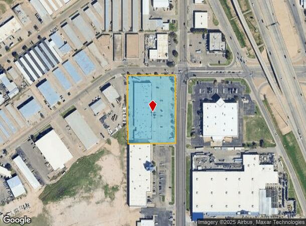  5004 Frankford Ave, Lubbock, TX Parcel Map