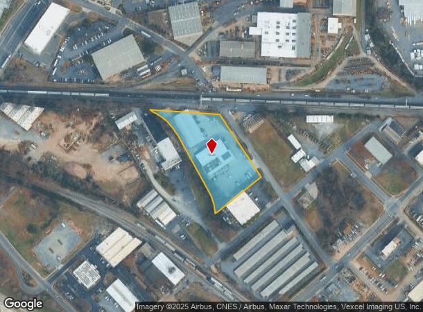  235 W Liddell St, Charlotte, NC Parcel Map
