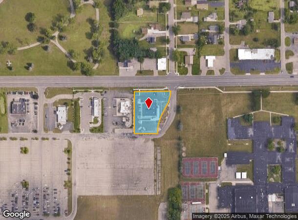  2151 Columbia Ave W, Battle Creek, MI Parcel Map