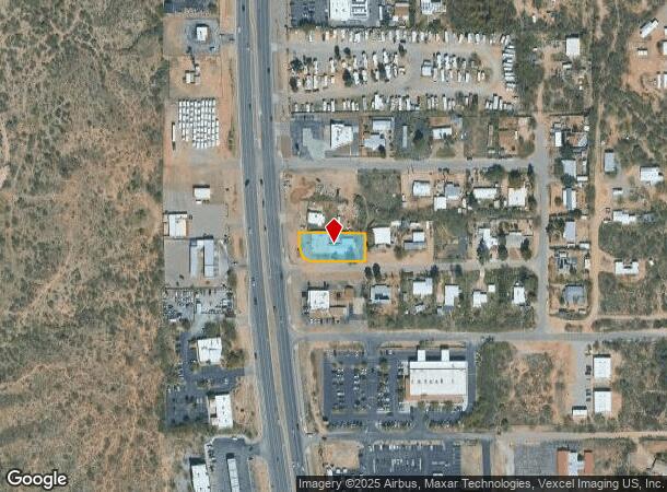 16024 N Oracle Rd, Tucson, AZ Parcel Map