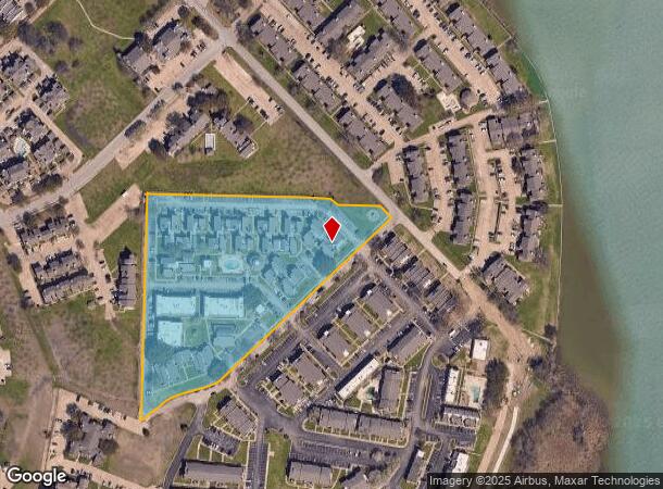 6003 Bay Island Dr, Garland, TX Parcel Map