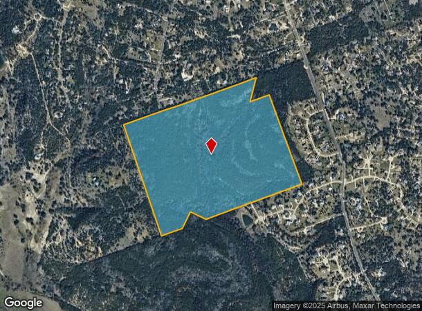 530 Twin Springs Rd, Georgetown, TX Parcel Map