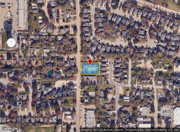 414 N Main St, Grapevine, TX Parcel Map
