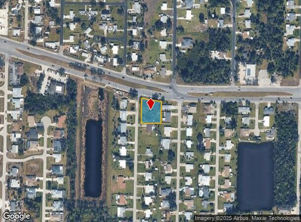 1605 Mel-O-De Ln, Englewood, FL Parcel Map
