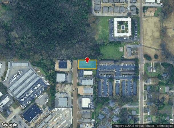 Distribution Pkwy, Collierville, TN Parcel Map