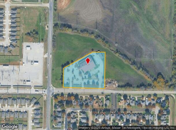 117 Hercules Ln, Denton, TX Parcel Map