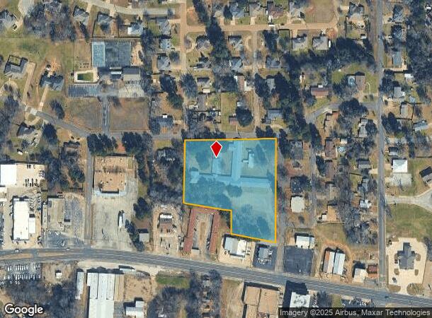 501 Ames St, Gladewater, TX Parcel Map