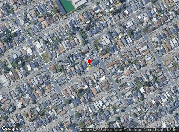  1157 88Th Ave, Oakland, CA Parcel Map