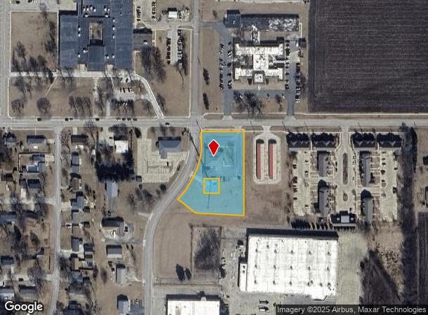 1670 E Ash St, Canton, IL Parcel Map