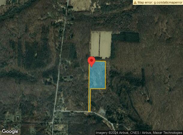  7531 Tabors Corner Rd, Springwater, NY Parcel Map