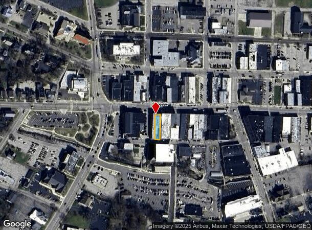  121 W Main St, Ashland, OH Parcel Map