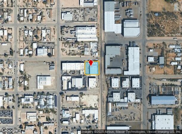  546 E 25Th St, Tucson, AZ Parcel Map