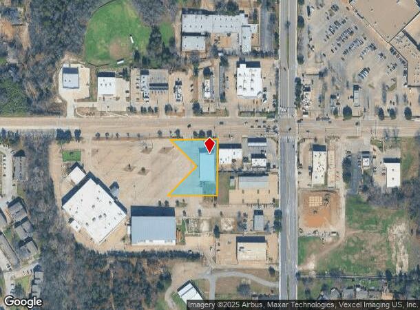  2426 W Ledbetter Dr, Dallas, TX Parcel Map