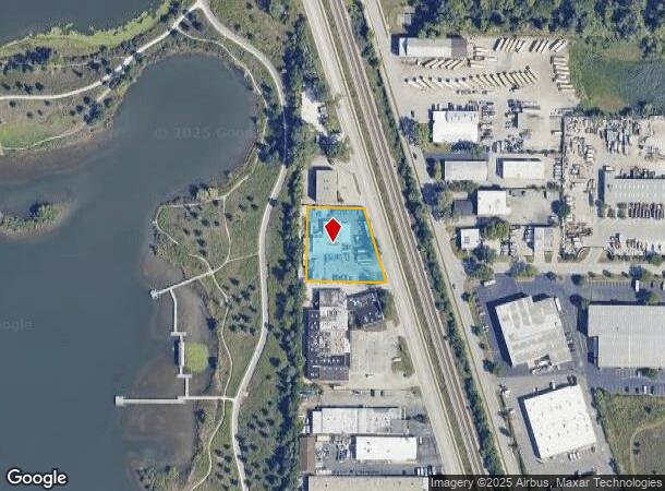  2100 Lehigh Ave, Glenview, IL Parcel Map