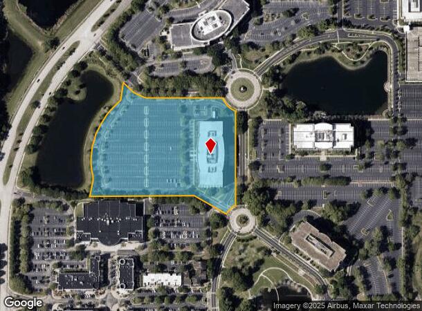  300 Colonial Center Pky, Lake Mary, FL Parcel Map