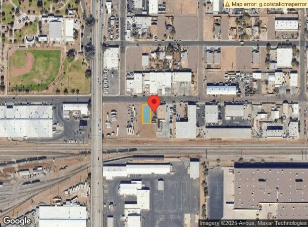  1621 E Jackson St, Phoenix, AZ Parcel Map