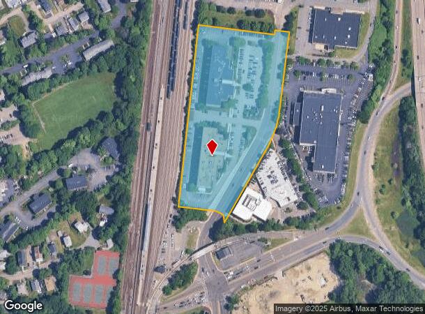  100 Grossman Dr, Braintree, MA Parcel Map