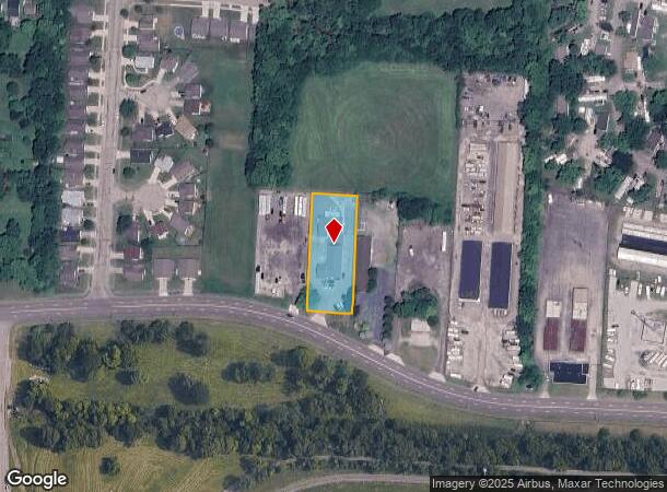  3801 Lefferson Rd, Middletown, OH Parcel Map