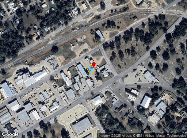 813 E Travis St, La Grange, TX Parcel Map