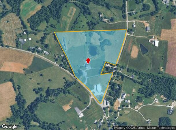 166 Old Jericho Rd, Smithfield, KY Parcel Map