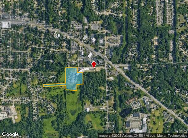  1225 Spaulding Ave Se, Grand Rapids, MI Parcel Map