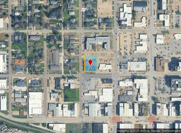  120 W 9Th St, Shawnee, OK Parcel Map