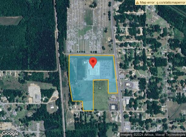  911 N Main St, Atmore, AL Parcel Map