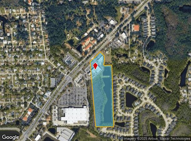  1298 W Granada Blvd, Ormond Beach, FL Parcel Map