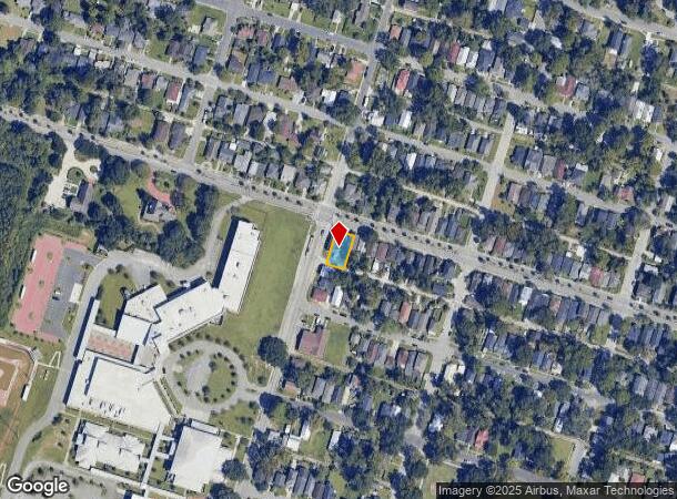  1023 W Victory Dr, Savannah, GA Parcel Map