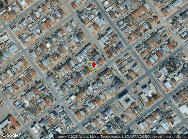 1137 Arizona Ave, El Paso, TX Parcel Map