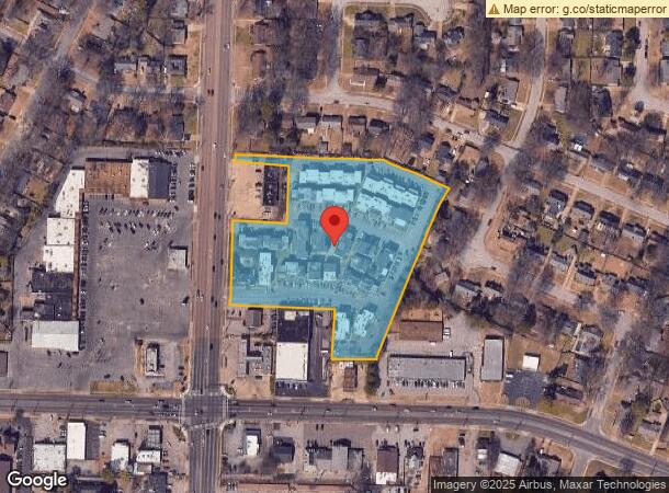  3130 S Mendenhall Rd, Memphis, TN Parcel Map