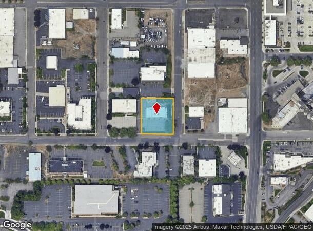 110 W Cataldo Ave, Spokane, WA Parcel Map