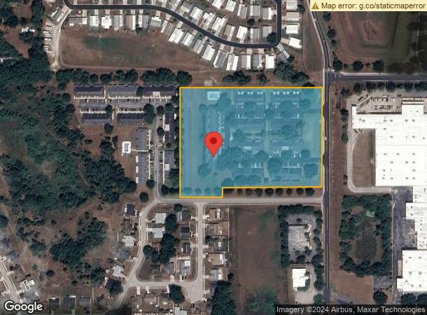  37701 Oak Run Cir, Zephyrhills, FL Parcel Map