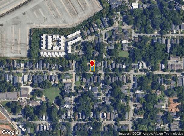 1040 Wylie St Se, Atlanta, GA Parcel Map