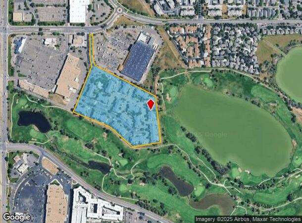 8000 W Crestline Ave, Littleton, CO Parcel Map