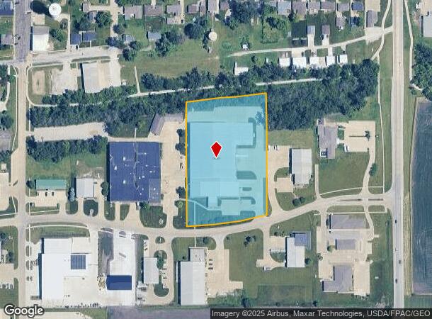 301 Campus Dr, Huxley, IA Parcel Map