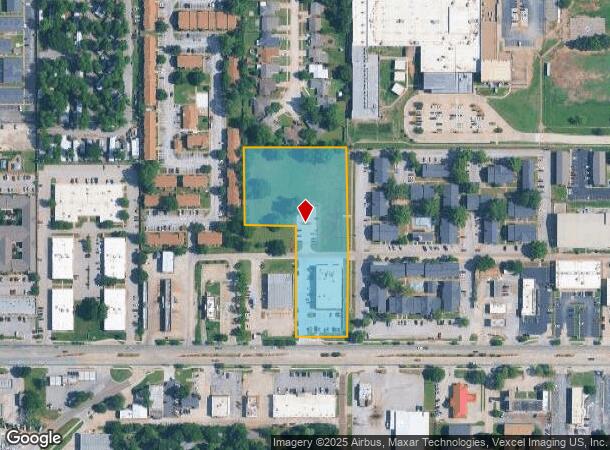 2101 W Lindsey St, Norman, OK Parcel Map