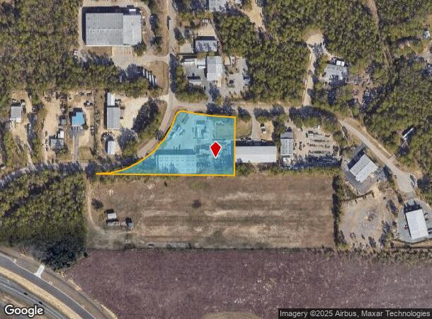  4453 Entrepot Blvd, Tallahassee, FL Parcel Map