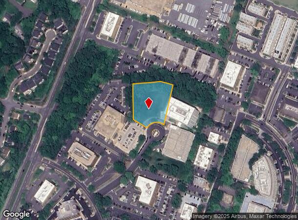  3021 Hamaker Ct, Fairfax, VA Parcel Map