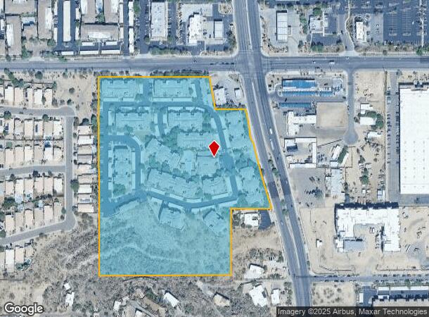 20050 N Cave Creek Rd, Phoenix, AZ Parcel Map